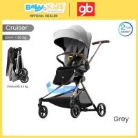 ราคา GB รถเข็นเด็ก รุ่น Cruiser ใช้ได้ตั้งแต่แรกเกิด - 20 kg. เบาะหมุนได้ 360 องศา รับประกัน 2 ปี ศูนย์ไทย Grey (12721747)
