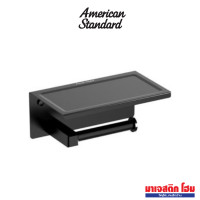 ราคา AMERICAN STANDARD K-0498-84-BK ที่ใส่กระดาษชำระ พร้อมชั้นวาง รุ่น Concept Square สี Matte Black (12720816)