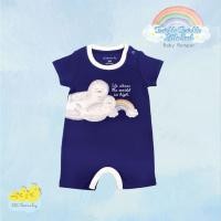ราคา SBC FAMILY Twinkle Twinkle Little Seal ชุดรอมเปอร์ขาสั้น Navy น้ำเงิน,12M (12721026)