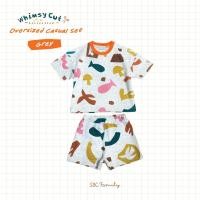 ราคา SBC FAMILY ชุดเซทเสื้อแขนสั้นขาสั้น Whimsy Cut กางเกงเทา,2A (1-2ขวบ) (12721075)