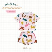 ราคา SBC FAMILY ชุดเซทเสื้อแขนสั้นขาสั้น Whimsy Cut เสื้อชมพู,4A (2-4ขวบ) (12721088)