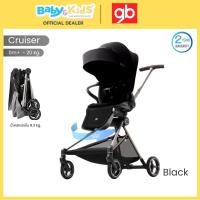 ราคา GB รถเข็นเด็ก รุ่น Cruiser ใช้ได้ตั้งแต่แรกเกิด - 20 kg. เบาะหมุนได้ 360 องศา รับประกัน 2 ปี ศูนย์ไทย Black (12721746)