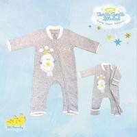ราคา SBC FAMILY Twinkle Twinkle Little Seal ชุดนอนซิป 2way พับตลบคลุมมือเท้าได้ Grey เทา,18M (12721013)
