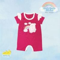 ราคา SBC FAMILY Twinkle Twinkle Little Seal ชุดรอมเปอร์ขาสั้น Fuchsia บานเย็น,12M (12721022)