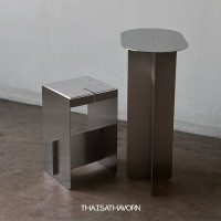 ราคา TSV เซ็ท โต๊ะ เก้าอี้ สแตนเลส รุ่น Slip To Sleek **ผลิตในไทย รับประกันคุณภาพ** (12718412)