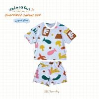 ราคา SBC FAMILY ชุดเซทเสื้อแขนสั้นขาสั้น Whimsy Cut กางเกงฟ้า,1A (<1ขวบ) (12721087)