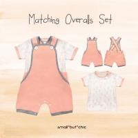 ราคา SBC FAMILY เซทเอี๊ยมสีส้มเสื้อคอกลมลายแมวส้ม small but chic 6M (12721068)