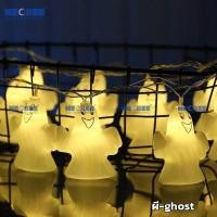 ราคา NEOBEE โคมไฟฟักทองฮาโลวีน 3m 20LED ไฟเส้นตกแต่งประดับแต่ง ใส่ถ่านกันน้ำ NB-WS10 ผี-ghost (12721670)