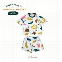 ราคา SBC FAMILY ชุดเซทเสื้อแขนสั้นขาสั้น Whimsy Cut กางเกงครีม,2A (1-2ขวบ) (12721077)
