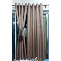 ราคา Zeal Angel Curtain ผ้าม่าน รุ่นมัสลิน แนวผ้าป่าน ผ้าโพลีเอสเตอร์ 2วัน ก.270*ส.230ซม./ผืน สีน้ำตาลโกโก้ (10628825)