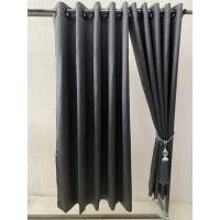 ราคา แกรนด์ ผ้าม่าน ผ้าม่านประตู เนื้อเงา ผ้าสำเร็จรูป 2.7 x 3 เทาเข้ม (12408347)