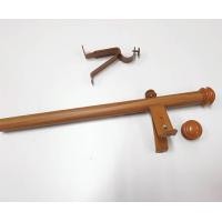 ราคา Home 888 ราวม่านและอุปกรณ์การติดตั้ง ไม้สัก 2.4 เมตร (แถมตะขอ) (10552889)