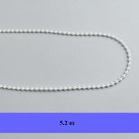 ราคา Excel Shop โซ่รางม่านพับ ขนาด 05M 52M สีขาว 5.20m (10830001)