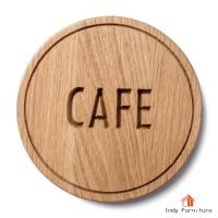 ราคา INDY FURNISH ป้ายร้านกาแฟ ร้านอาหาร CAFE ป้ายโรงแรม 30x30 Cm. (12310412)