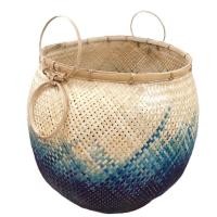 ราคา Thorr Living Pot ตระกร้าไม้ไผ่ไร่ Nature&Blue (10178830)