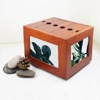 ราคา Plank deco กล่องอัลบั้มรูป ผลิตจากไม้แท้ 19x15x5 สีนำ้ตาล (10172198)