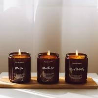 ราคา เทียนหอมไขถั่วเหลือง 100% ขนาด 212g Sweet Wood 212กรัม (10416147)