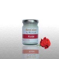 ราคา SenOdos เทียนหอม อโรม่า เทียนหอมสปา Rose Scented Soy Candle Aroma 190g. - กลิ่นกุหลาบ Rose (10436949)