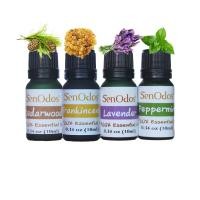 ราคา SenOdos น้ำมันหอมระเหยชุดกลิ่นสำหรับเด็ก Essential Oil Children Set 10 ml x 4 กลิ่น 4 กลิ่น (กลิ่นซีด้าร์วูด, กลิ่นกำยาน, กลิ่นลาเวนเดอร์, กลิ่นเปปเปอ (10436981)