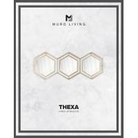 ราคา Muro Living กระจกตกแต่งผนังดีไซน์ รุ่น THEXA กระจกตกแต่งผนังดีไซน์ Muro Living รุ่น THEXA (10467874)