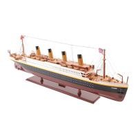 ราคา โมเดลเรือไม้สักแท้ Ship by Nice & Solid - Titanic Size M (10482328)
