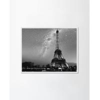 ราคา PENNELLO รูปภาพแต่งบ้าน Magic night in Paris White S (30x35CM) Mount (10615459)