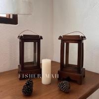 ราคา Fisher Man ตะเกียงไม้ ตะเกียงไฟโบราณ ตะเกียงสีโอ๊ค ขนาด13 x 13 x 25 Cm (10646679)