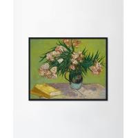 ราคา PENNELLO รูปภาพแต่งบ้านใส่กรอบพร้อมแขวน - Oleanders, by Vincent Van Gogh, 1888 ขนาด BlackM (40x50CM)No Mount (10668890)