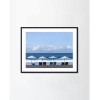ราคา PENNELLO รูปภาพแต่งบ้านใส่กรอบพร้อมแขวน - Ocean Coast ขนาด BlackM (40x50CM)No Mountฃ GoldS (30x35CM)Mount (10668382)