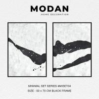 ราคา M ODAN ภาพพร้อมกรอบ ABSTRACT ART #M ISET04 50x70 (10844704)