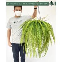 ราคา Pimarn เฟิร์นปลอม พร้อมกระถางแขวนใยมะพร้าว (ช่อใหญ่) ยาว 70 CM (10974735)