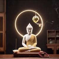 ราคา INTERY HAOYUN โคมไฟพระพุทธรูป พระพุทธรูป พระพุทธรูปปางสมาธิ โคมไฟLed CT125B084 2 Set A (11001234)