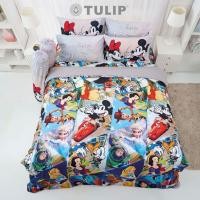 ราคา TULIP ชุดเครื่องนอน Disney ผ้าปูที่นอน ผ้าห่มนวม รุ่น TULIP Delight ดิจิตอลปริ้น DLD008 ลิขสิทธิ์แท้ดิสนีย์ 6 ฟุต (12112507)