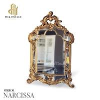 ราคา TRIODECOR NARCISSA MIRROR กระจกหลุยส์ สีทอง รุ่น นาร์ซิสซ่า classic (12100290)