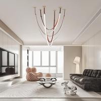 ราคา Light Studio Simple Chandellier โคมไฟระย้า เข็มขัดหนัง สไตล์ อิตาลี่ โคมไฟนอร์ดิก โคมไฟเคาร์เตอร์บาร์ โคมไฟร้านกาแฟ H90+120+150cm. (12127936)
