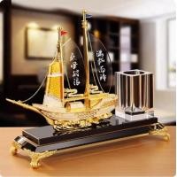 ราคา Intery ของตั้งโชว์ ของตั้งโต๊ะ เรือใบ ใส่ปากกา มังกร CT029D102 HOMMY 02 (12175343)