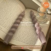 ราคา callingbrown เทียน เทียนแท่ง เทียนเกลียว เกลียว เทียน ได้ 2 ชิ้น เทียนม่วง 2ชิ้น (12238337)