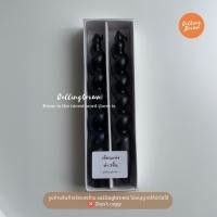ราคา callingbrown เทียน เทียนแท่ง เทียนเกลียว เกลียว เทียน ได้ 2 ชิ้น เทียนดำ 2 ชิ้น (12238341)