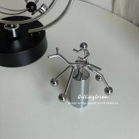 ราคา callingbrown Newton's Cradle Metal Dynamic Balancing โมเดล โลหะ โมเดลโลหะ - ม้าโยก (12238192)