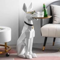 ราคา Kawaree shop รูปปั้นสุนัขน่ารักพร้อมถ่ายที่วาง สีขาว 77x26x20cm. (12264414)