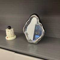 ราคา Bonne.Haus กระจกตั้งโต๊ะขอบลายคลื่น #BMRR02 cream (12298841)