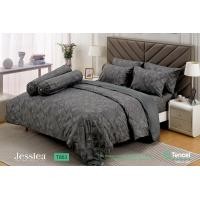 ราคา JESSICA Tencel ชุดเครื่องนอน ผ้าปูที่นอน ผ้าห่มนวม 500 เส้นด้าย พิมพ์ลาย T863 ชุด 3.5 ฟุต 3 ชิ้น (12428962)