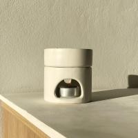 ราคา latisha.official เตาน้ำมันหอมระเหย AB-08 ขาวด้าน Size M (12675784)