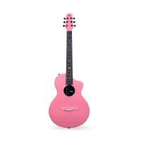 ราคา Natasha Asteroid Guitar Carbon Fiber กีต้าร์โปร่งคาร์บอน เสียงดี SakuraPinkโปร่งธรรมด (12721983)