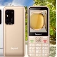 ราคา Beyond 915 รุ่นใหม่ล่าสุด จอใหญ่ ใส่ได้ 2 ซิม 3G 4G เครื่องใหม่ รับประกันศูนย์ 1 ปี มือถือปุ่มกดราคาถูก GOLD ทอง (12708750)