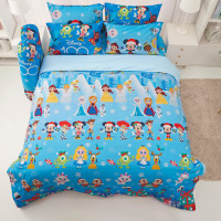 ราคา TULIP Delight Digital Print ชุดเครื่องนอน ผ้าปูที่นอน ผ้าห่มนวม พิมพ์ลาย DLD006 ชุด 3.5 ฟุต 4 ชิ้น (12702086)