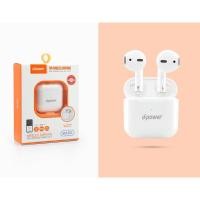 ราคา d-power หูฟัง หูฟังไร้สาย TWS WIRELESS EARPHONE รองรับบลูทูธ Bluetooth5.0 d-power Wireless รุ่น BT12 (12708434)