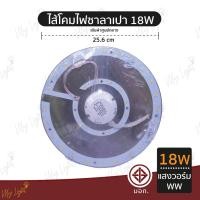 ราคา Mylight หลอดไฟโคมไฟซาลาเปา ไส้โคมไฟซาลาเปา หลอดซาลาเปา หลอดไฟแพดานกลม LED 18W แสงวอร์มWW (12723775)