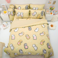 ราคา TULIP Delight Digital Print ชุดเครื่องนอน ผ้าปูที่นอน ผ้าห่มนวม พิมพ์ลาย DLD027 ชุด 5 ฟุต 6 ชิ้น (12702040)