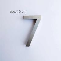 ราคา Designfac (ดีไซน์แฟค) ป้ายบ้านเลขที่ตัวเลขสแตนเลส เลข 0-9/ M. ม. สูง10cm นูน 1.5 cm หลากสี 14x6x9 7-10cm (10373931)